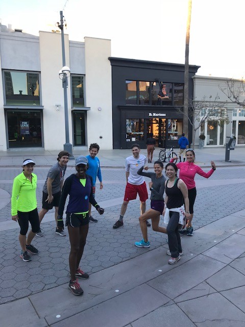 downtown run club Santa Monica Janes Elite Racing