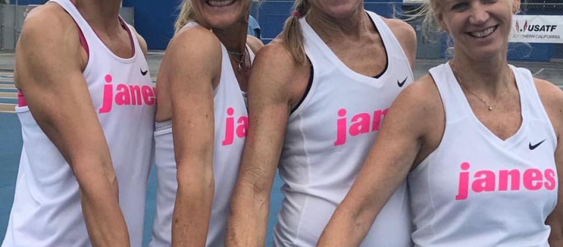 Janes Elite Racing Masters 4x800m Record